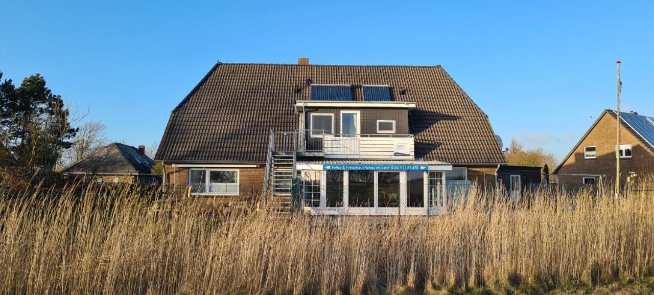 Ferienwohnungen Haus Schau ins Land nah an der Nordsee Emmelsbüll-Horsbüll Exterior foto