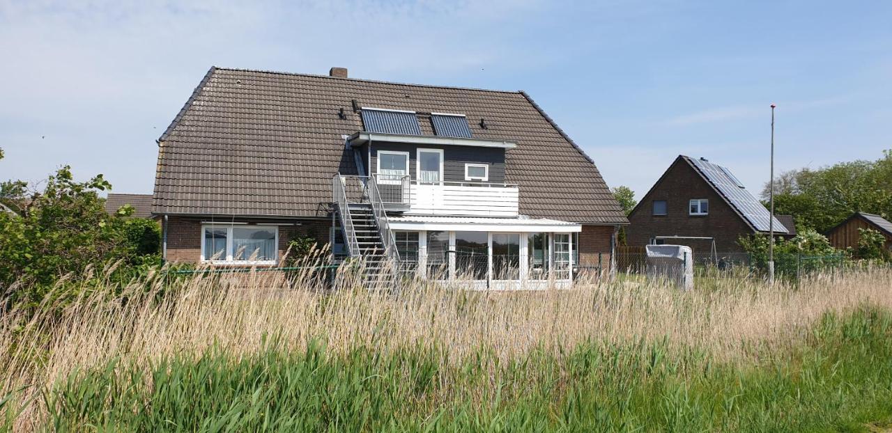 Ferienwohnungen Haus Schau ins Land nah an der Nordsee Emmelsbüll-Horsbüll Exterior foto